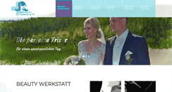 Desktop Screenshot of beauty-werkstatt.de