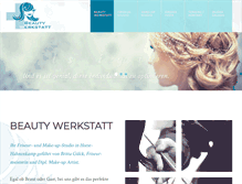 Tablet Screenshot of beauty-werkstatt.de